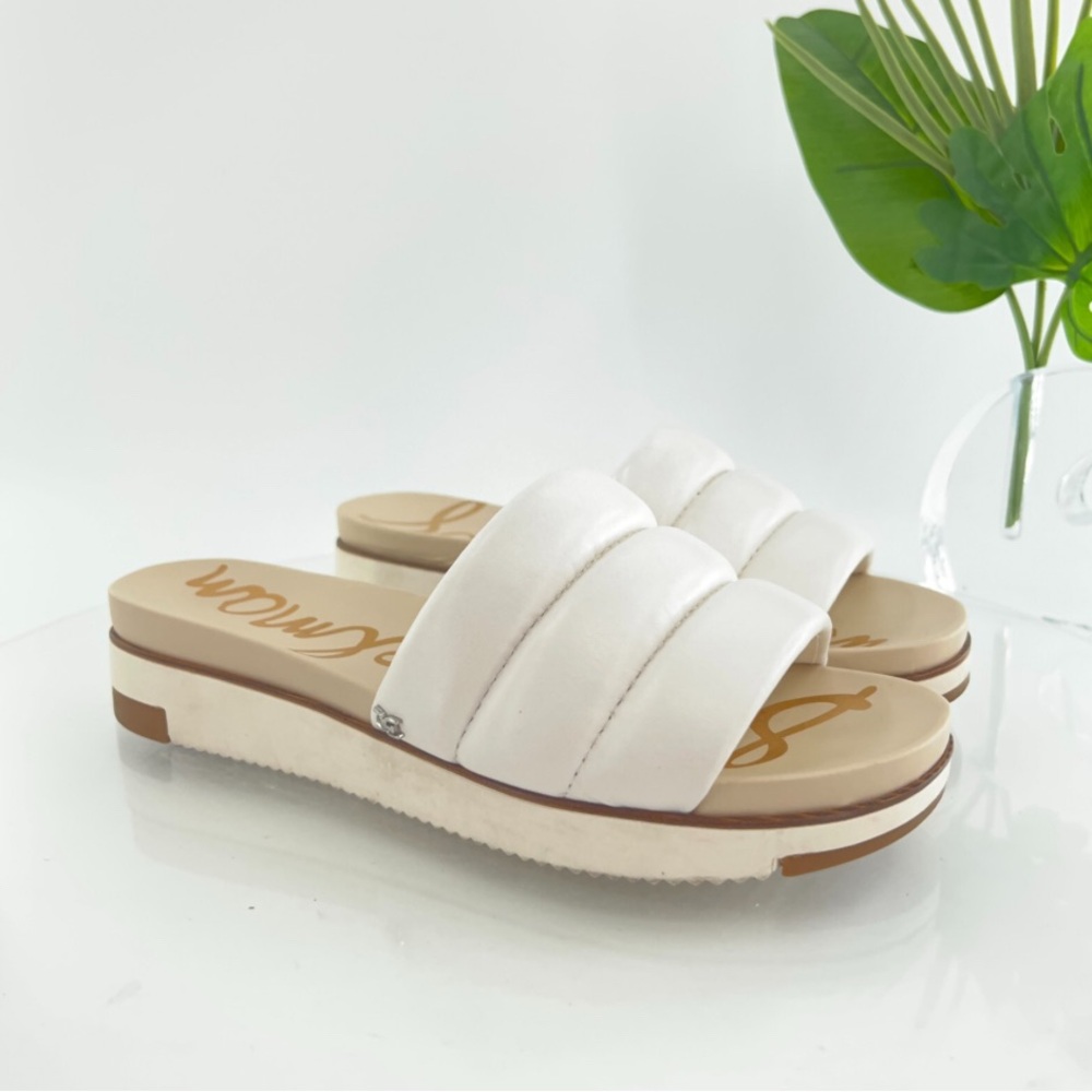 Sam Edelman Annalisa Women’s Leather Casual  Slides size 9, pre-loved